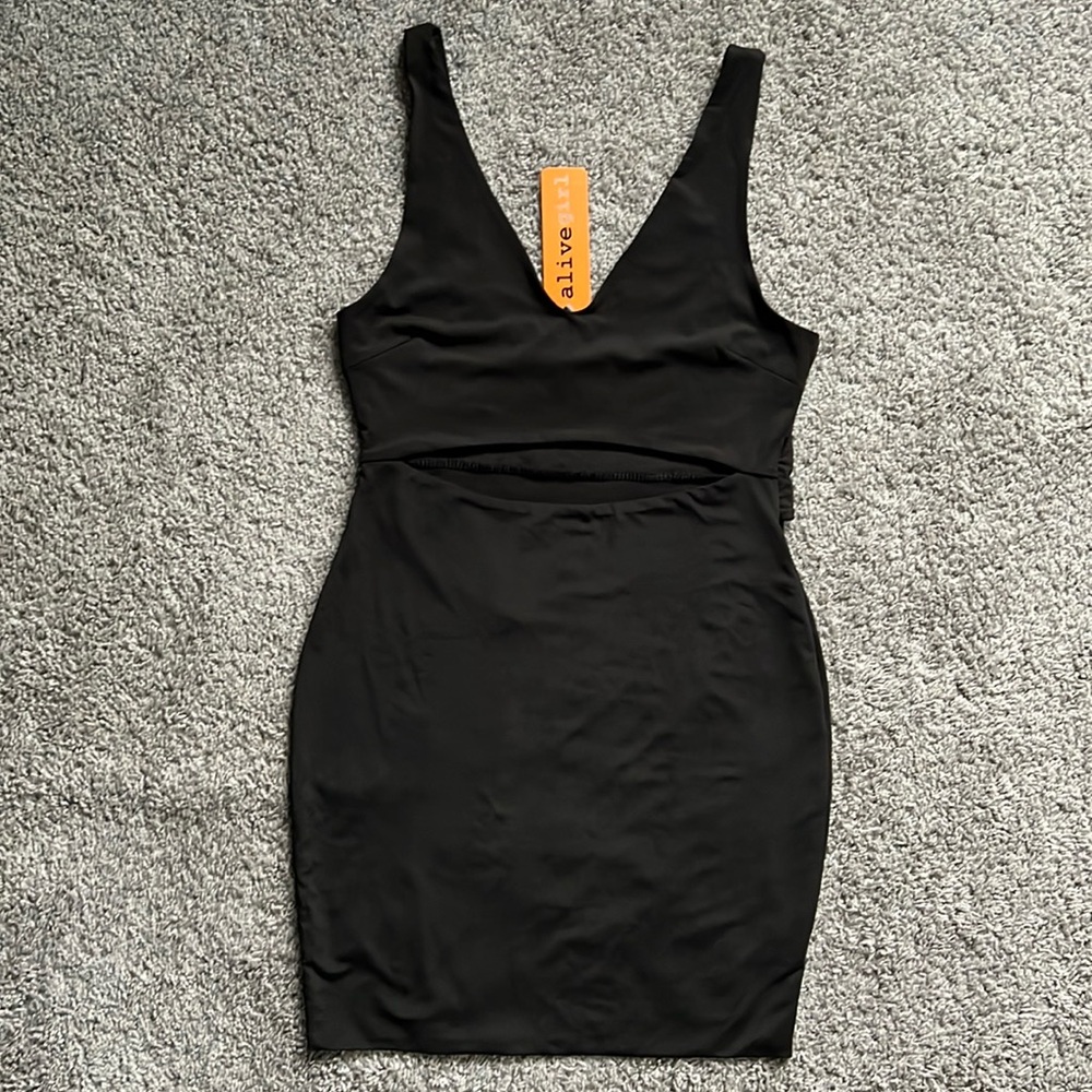 Alive Girl Cut Out Dress
